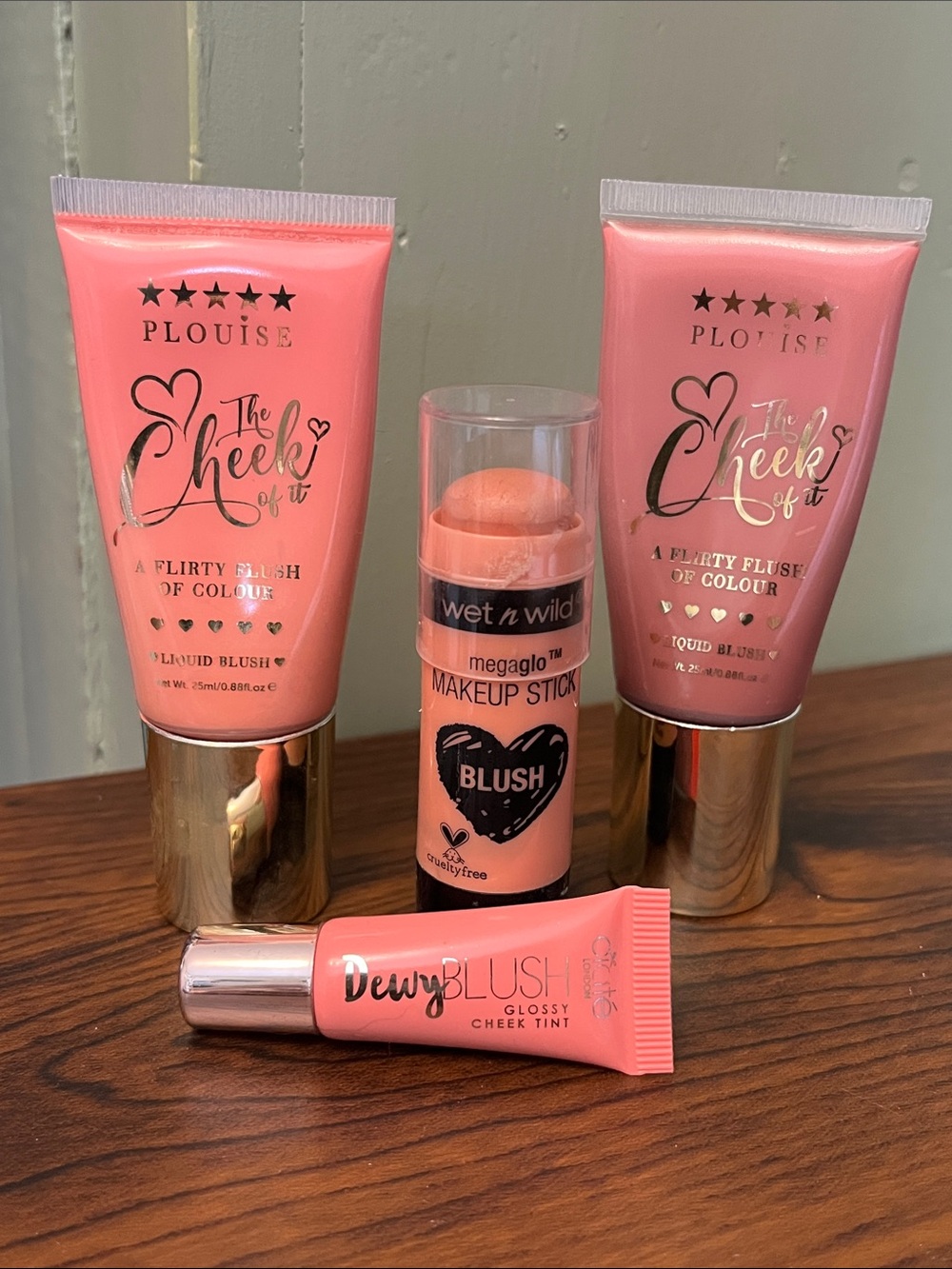 Variety of Liquid Blushes